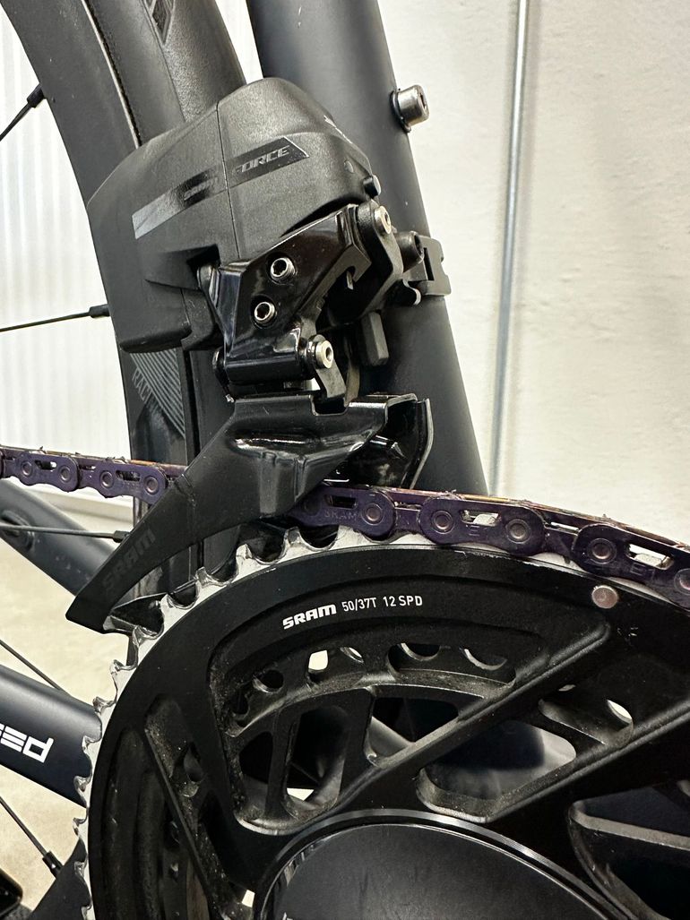 Used Standert Kreissäge RS Black Widow Sram Force AXS D2 2024 2024 Road & Gravel, Blue — image 13 of 24