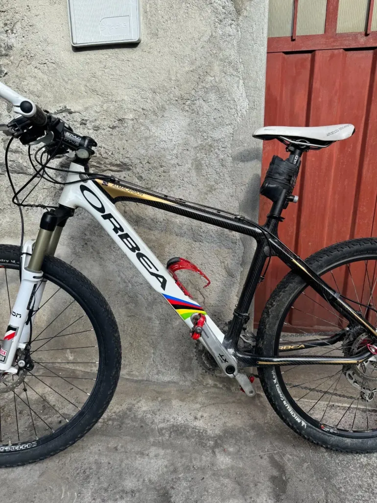 Orbea ALMA CARBON 2008 LTD EDITION 2008 Mountainbike de segunda mano, Blanco — imagen 6 de 7