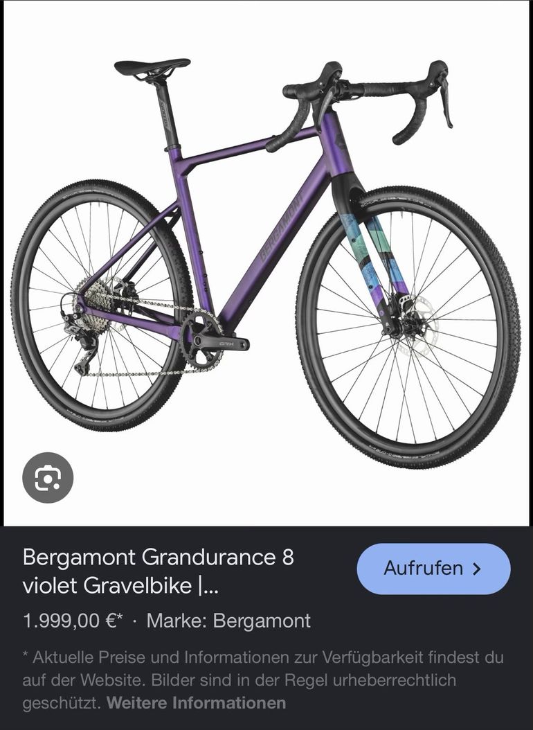 Brugt Bergamont Grandurance 8 2023 2023 Road & Gravel — billede 1 af 10