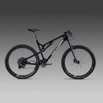 Used ROCKRIDER 29" Full Suspension Carbon Mountain Bike XC 920 S LTD SRAM GX AXS 2024 2024 Mountainbike, Black, 29 — image 5 of 6