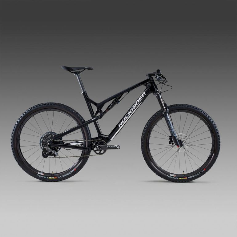Used ROCKRIDER 29" Full Suspension Carbon Mountain Bike XC 920 S LTD SRAM GX AXS 2024 2024 Mountainbike, Black, 29 — image 5 of 6