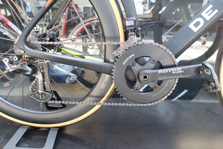 Used De Rosa DeRosa SK Pininfarina 56cm Carbon Dura Ace Di2 (2022) 2022 Road & Gravel, Black — image 8 of 10
