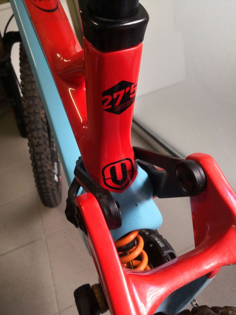 Used Mondraker Summum Carbon Pro Team 2019 2019 Mountainbike, Red, 27.5 — image 2 of 4