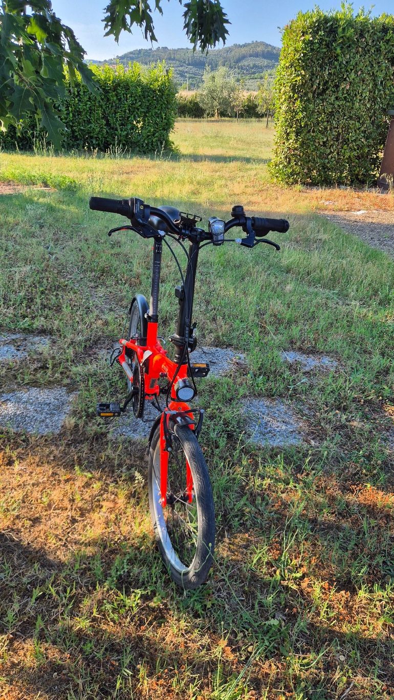 Used DECATHLON Custom Shimano 105 2023 Urban, Orange — image 3 of 4