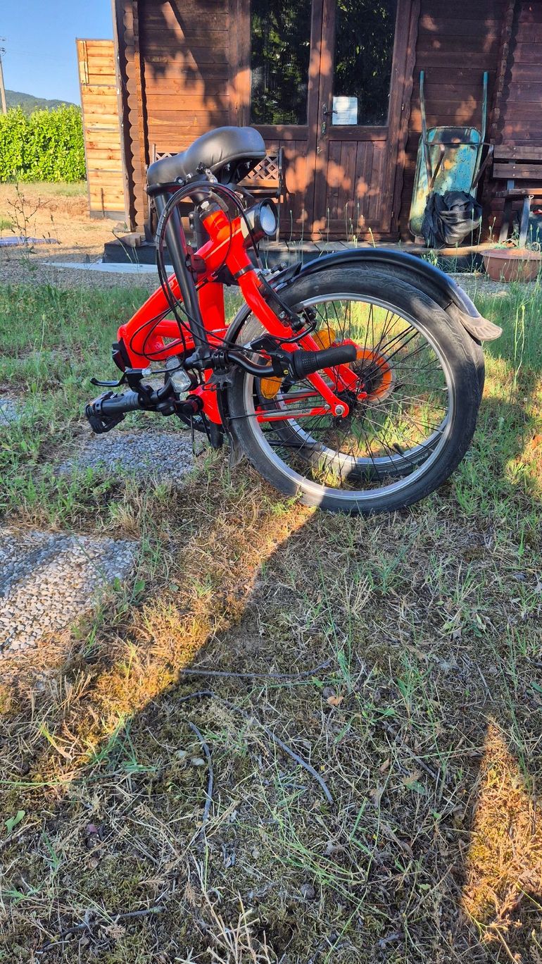 Used DECATHLON Custom Shimano 105 2023 Urban, Orange — image 4 of 4