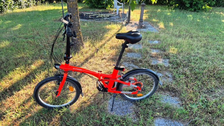 Used DECATHLON Custom Shimano 105 2023 Urban, Orange — image 2 of 4