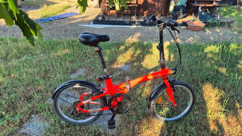 Used DECATHLON Custom Shimano 105 2023 Urban, Orange — image 1 of 4