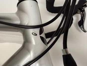 Klein Q Pro Carbon Frameset 2002 Road & Gravel de segunda mano, Gris claro — imagen 3 de 7
