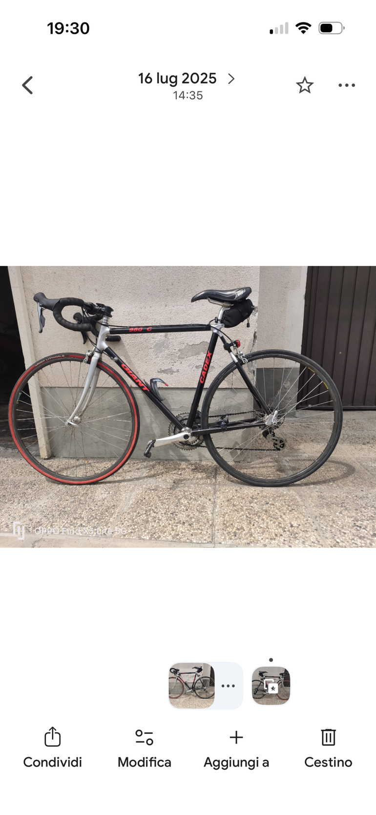 Tweedehands Giant Cadex Shimano 105 2000 Road & Gravel — afbeelding 2 van 12