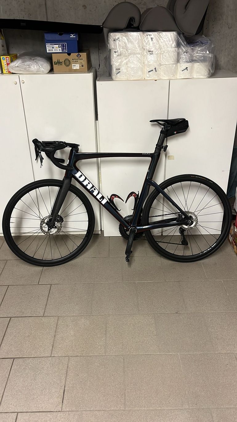 Used Drali Custom Shimano Ultegra Di2 2024 Road & Gravel, Red — image 1 of 3