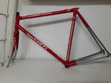 Brugt Fausto Coppi COLUMBUS THRON Doppio Spessore Frameset 1995 Road & Gravel — billede 1 af 3