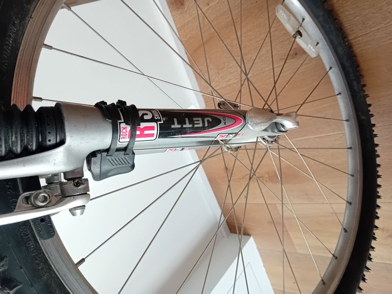 Gebrauchtes Gary Fischer Aquila, Chromoly Frame, 1998, Groep Shimano 85, Remme Dia Compe DP7, Rockshok XC Jett 1998 Mountainbike, Grün — Bild 4 von 17
