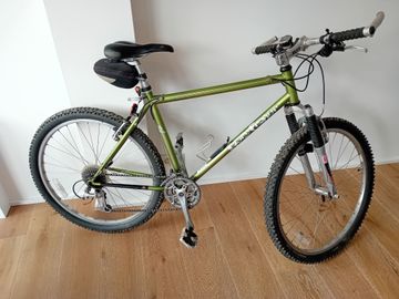 Used Gary Fischer Aquila, Chromoly Frame, 1998, Groep Shimano 85, Remme Dia Compe DP7, Rockshok XC Jett 1998 MTB