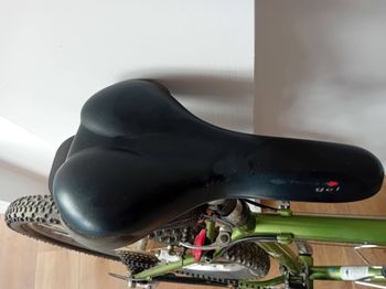 Gebrauchtes Gary Fischer Aquila, Chromoly Frame, 1998, Groep Shimano 85, Remme Dia Compe DP7, Rockshok XC Jett 1998 Mountainbike, Grün — Bild 13 von 17