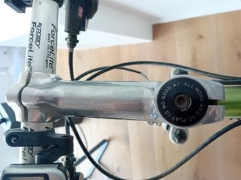 Gebrauchtes Gary Fischer Aquila, Chromoly Frame, 1998, Groep Shimano 85, Remme Dia Compe DP7, Rockshok XC Jett 1998 Mountainbike, Grün — Bild 12 von 17