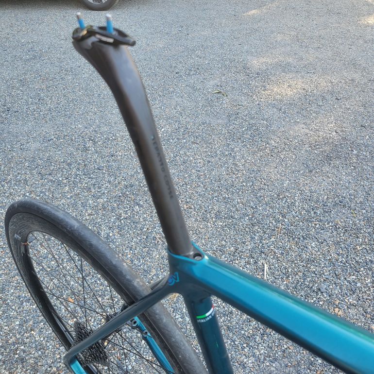 Used Bianchi Specialissima Pro Racing Team Special edition frame kit 2023 Frameset 2023 Road & Gravel, Green — image 3 of 4