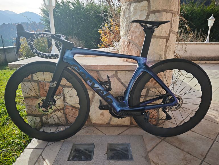 Gebrauchtes Cervélo S5 Dura Ace Di2 2024 2024 Road & Gravel, Blau — Bild 7 von 10