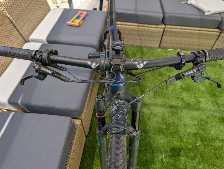 Used Merida Big nine Shimano Deore XT Di2 2018 Mountainbike, Black — image 9 of 17