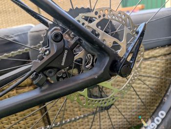 Used Merida Big nine Shimano Deore XT Di2 2018 Mountainbike, Black — image 4 of 17