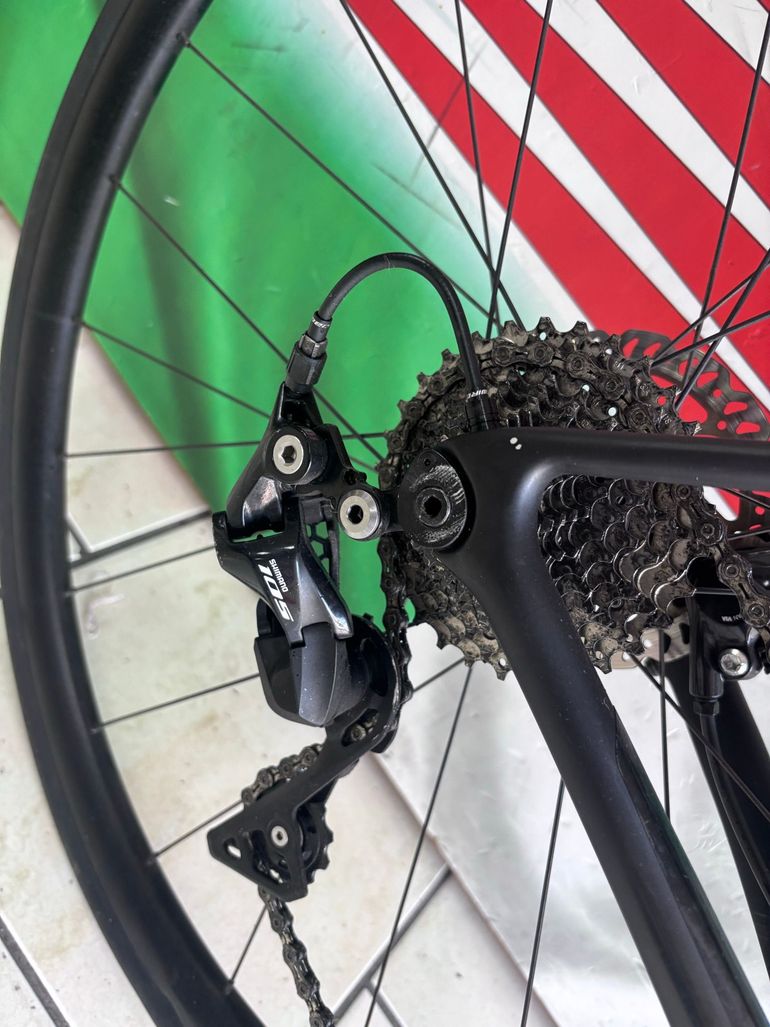 Giant TCR Advanced 2 2025 2025 Road & Gravel de segunda mano, Negro — imagen 12 de 13