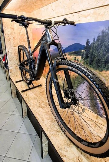 Giant Stance E+ 1 2027 2027 Mountainbike usato, Grigio chiaro — immagine 7 di 12