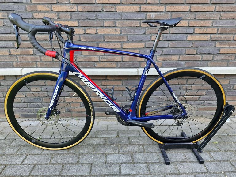 Used Merida SCULTURA DISC 4000 2020 2020 Road & Gravel, Blue — image 13 of 15