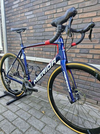Used Merida SCULTURA DISC 4000 2020 2020 Road & Gravel, Blue — image 2 of 15