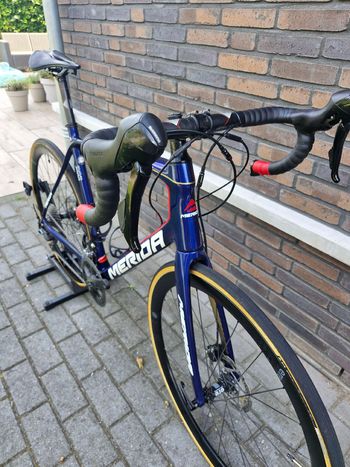 Used Merida SCULTURA DISC 4000 2020 2020 Road & Gravel, Blue — image 9 of 15