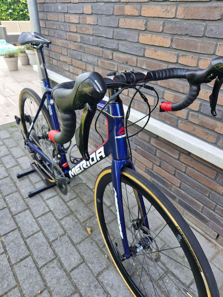 Used Merida SCULTURA DISC 4000 2020 2020 Road & Gravel, Blue — image 9 of 15