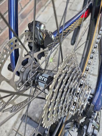 Used Merida SCULTURA DISC 4000 2020 2020 Road & Gravel, Blue — image 8 of 15
