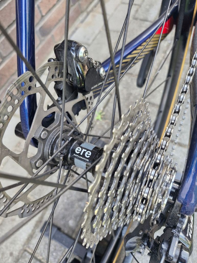 Used Merida SCULTURA DISC 4000 2020 2020 Road & Gravel, Blue — image 8 of 15