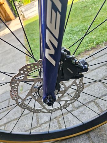 Used Merida SCULTURA DISC 4000 2020 2020 Road & Gravel, Blue — image 12 of 15