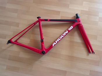 Argon 18 Gallium Frameset 2021 Road & Gravel de segunda mano, Rojo — imagen 2 de 3