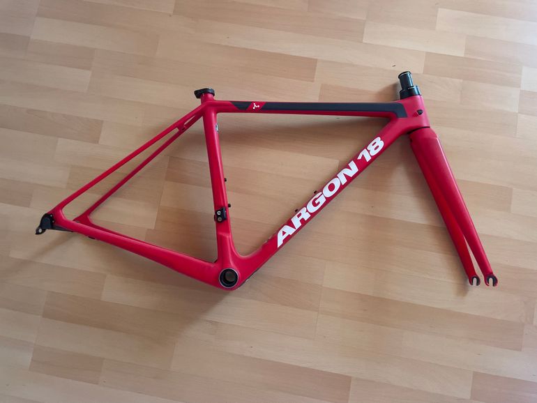 Argon 18 Gallium Frameset 2021 Road & Gravel de segunda mano, Rojo — imagen 3 de 3