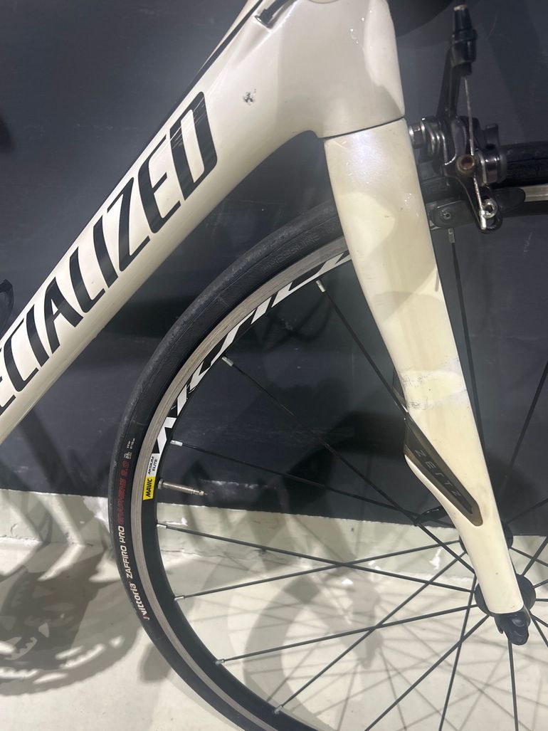 Used Specialized Roubaix SL4 Elite 105 2014 2014 Road & Gravel, White — image 6 of 13