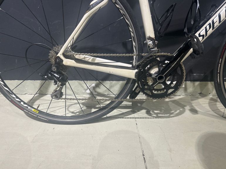 Used Specialized Roubaix SL4 Elite 105 2014 2014 Road & Gravel, White — image 3 of 13