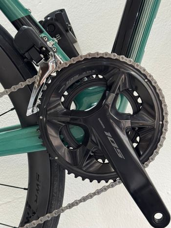 Gebrauchtes Wilier Garda SHIMANO 105 Di2 R7170 2X12S 2025 2025 Road & Gravel, Grün — Bild 5 von 6