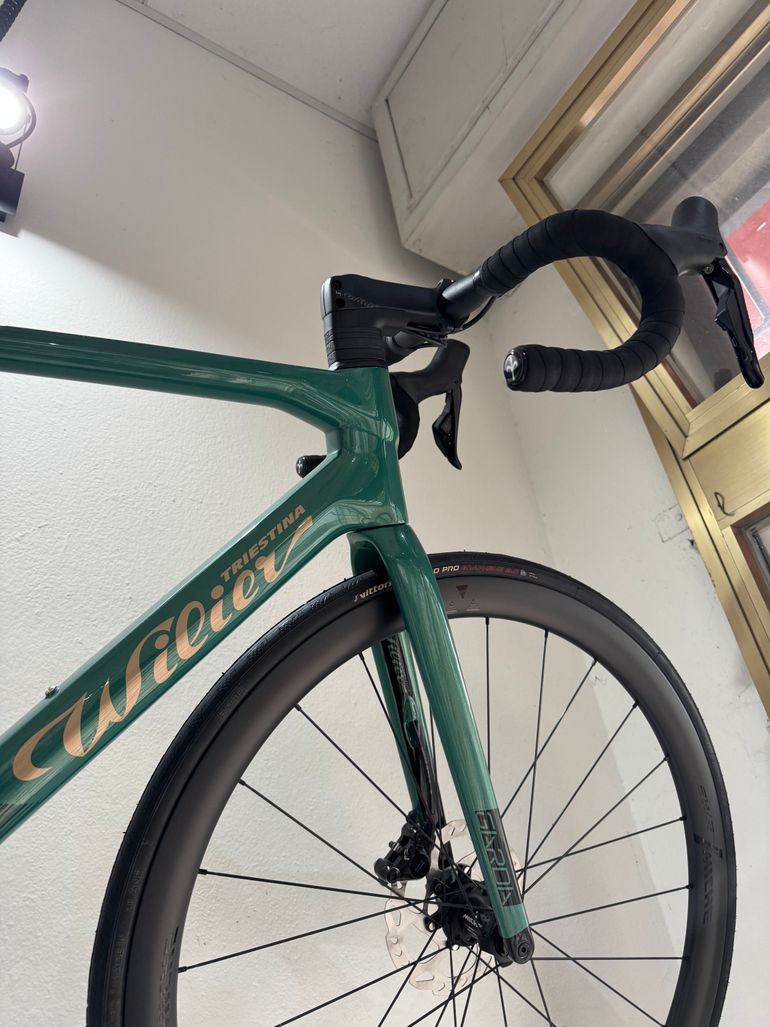 Gebrauchtes Wilier Garda SHIMANO 105 Di2 R7170 2X12S 2025 2025 Road & Gravel, Grün — Bild 4 von 6