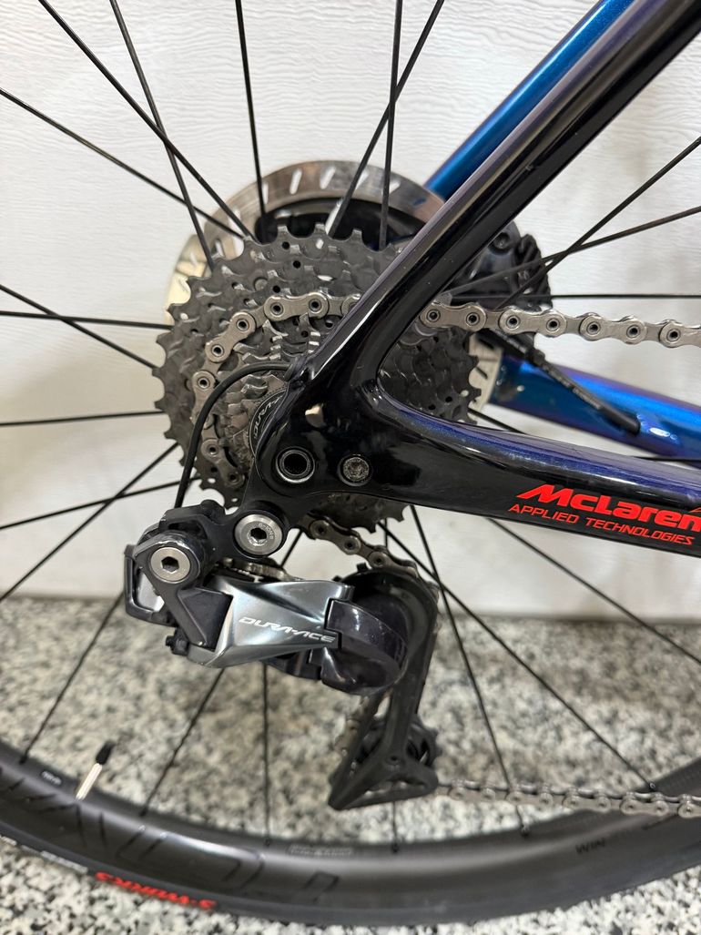 Used Specialized S-Works Roubaix McLaren Dura-Ace Di2 2018 2018 Road & Gravel, Blue — image 3 of 12
