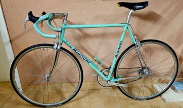 Used Bianchi Custom Campagnolo Record 1990 Road & Gravel, Blue — image 15 of 16