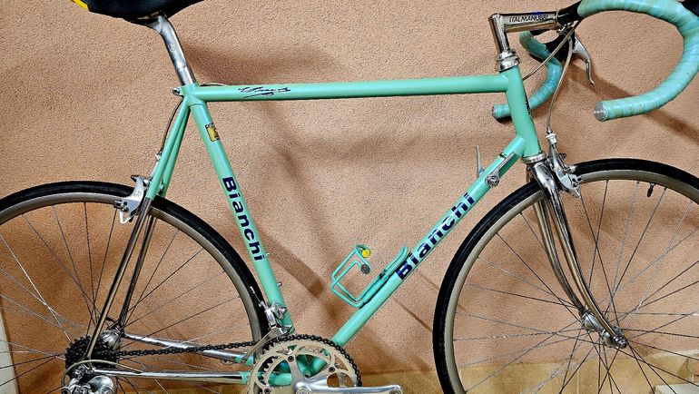 Tweedehands Bianchi Custom Campagnolo Record 1990 Road & Gravel — afbeelding 5 van 16