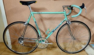 Used Bianchi Custom Campagnolo Record 1990 Road & Gravel, Blue — image 1 of 16