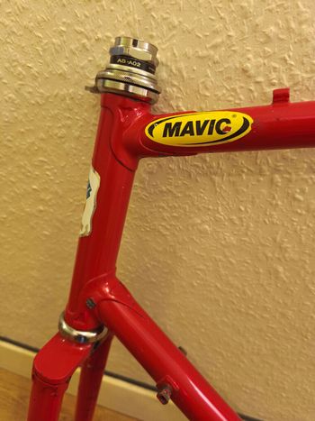 Used Barale Custom Frameset 1978 Road & Gravel, Red — image 6 of 18