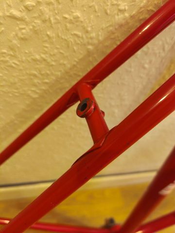 Gebrauchtes Barale Custom Frameset 1978 Road & Gravel, Rot — Bild 15 von 18