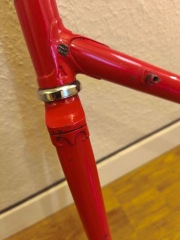 Gebrauchtes Barale Custom Frameset 1978 Road & Gravel, Rot — Bild 5 von 18