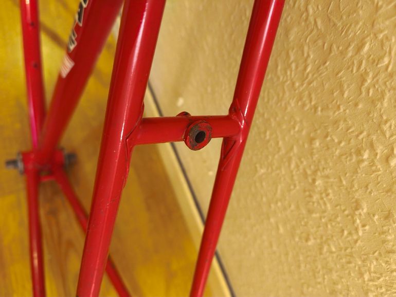 Used Barale Custom Frameset 1978 Road & Gravel, Red — image 10 of 18