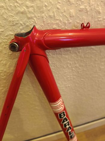 Used Barale Custom Frameset 1978 Road & Gravel, Red — image 14 of 18
