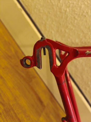 Used Barale Custom Frameset 1978 Road & Gravel, Red — image 13 of 18