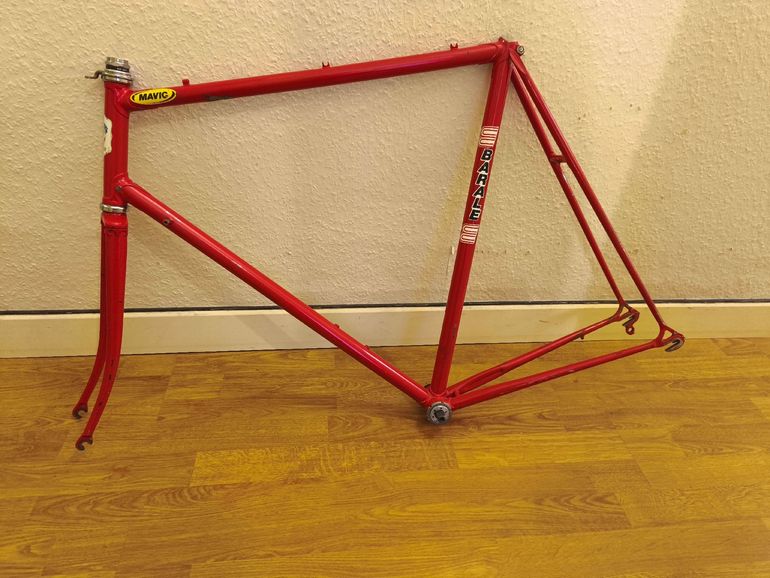 Used Barale Custom Frameset 1978 Road & Gravel, Red — image 1 of 18