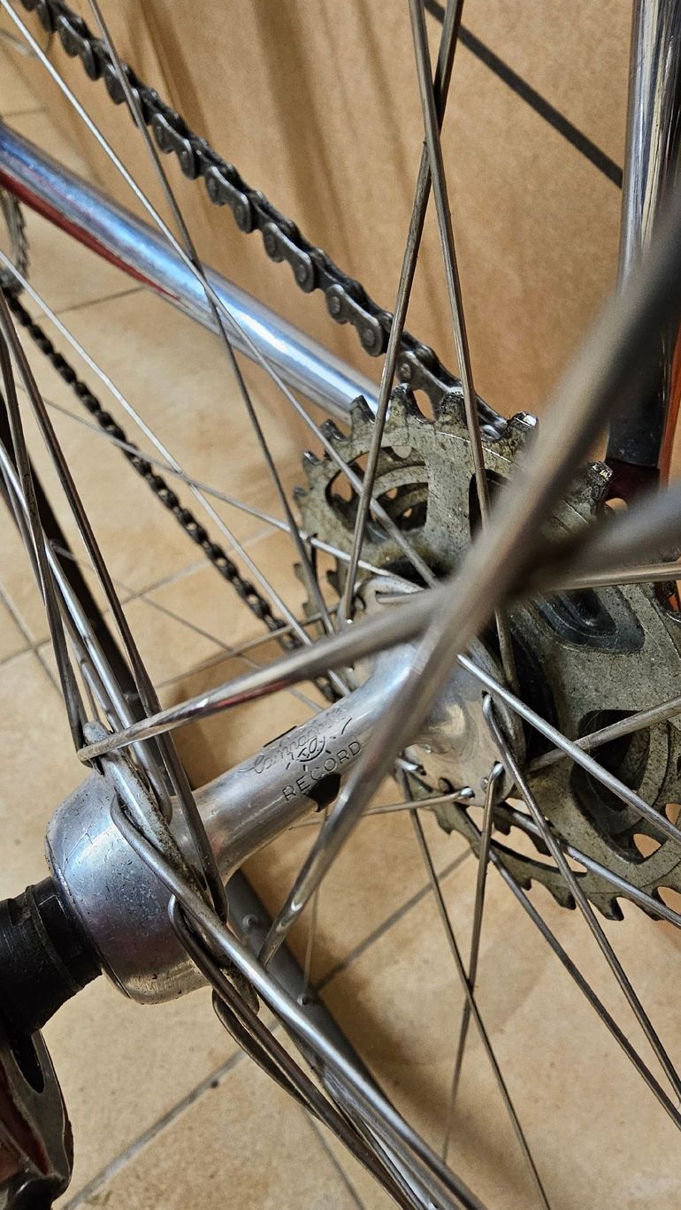 Gebrauchtes Somec Custom Campagnolo Super Record 1985 Road & Gravel, Rot — Bild 27 von 31